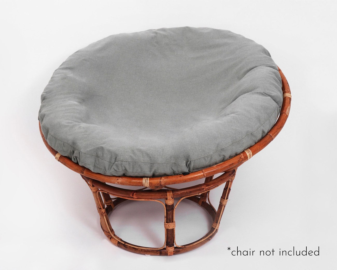 Papasan Chair Cushion With Organic Cotton Fill Cottoned Shop